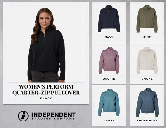 1/4 Zip Pullover - Independent Trading Company