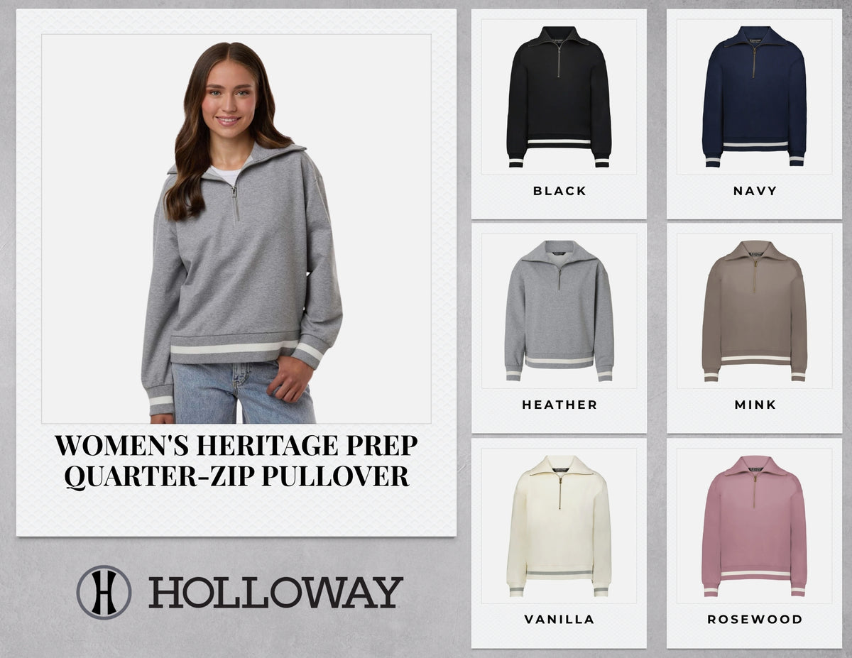 1/4 Zip Pullover - Holloway Brand