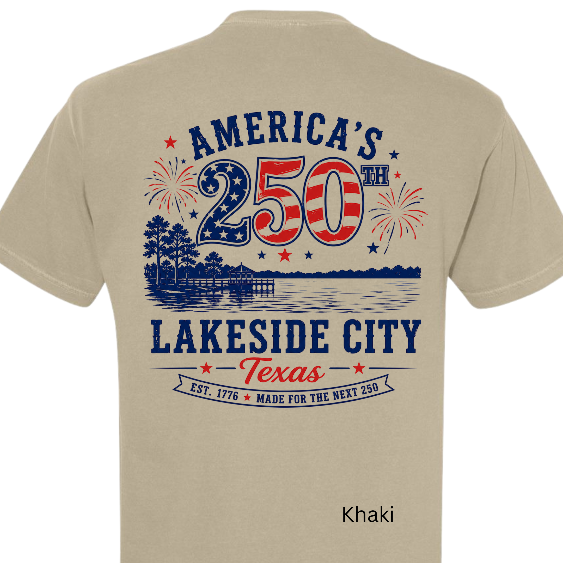 America's 250th Lakeside City - T-Shirts Adults