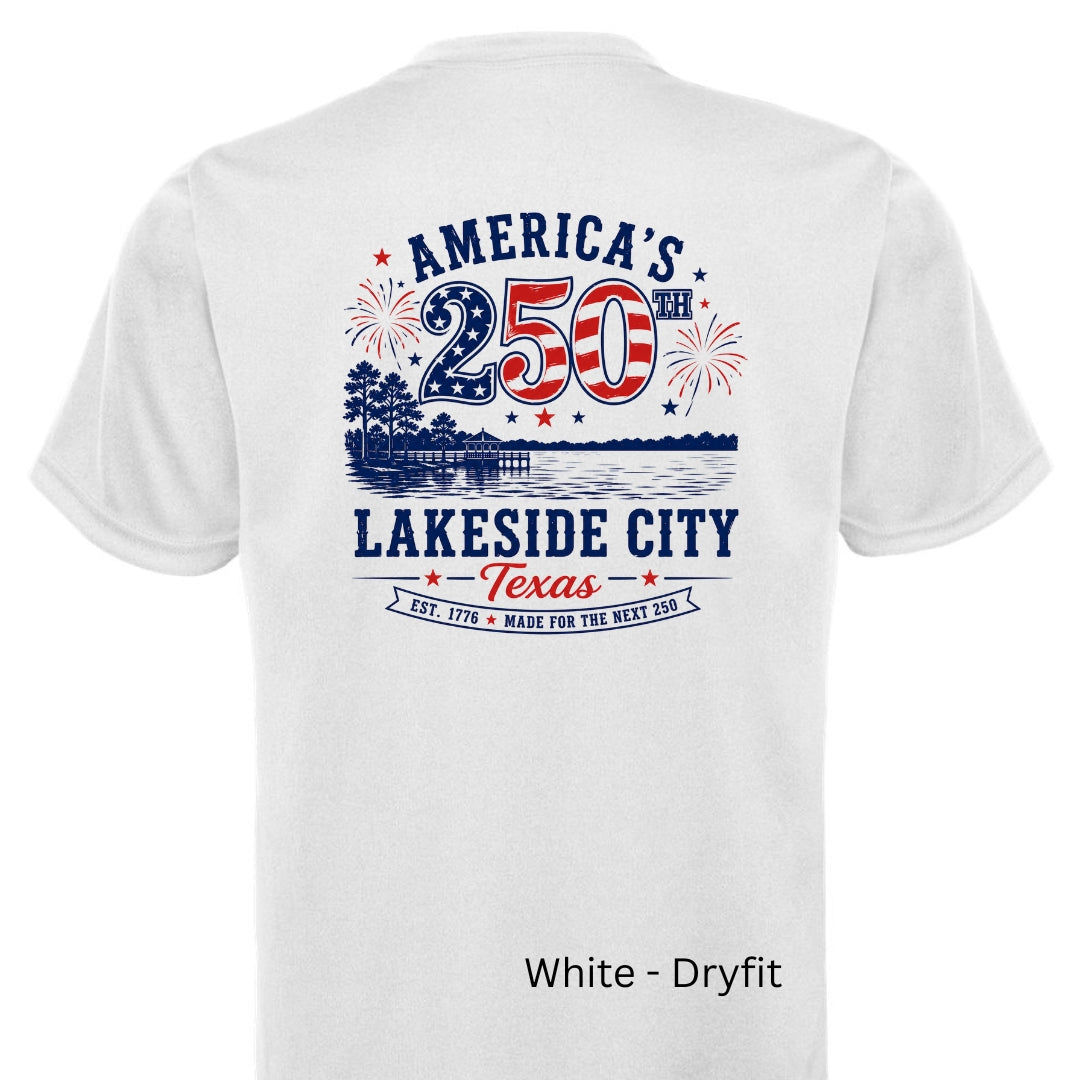 America's 250th Lakeside City - Dry Fit Youth