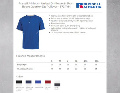 Men's 1/4 Zip - Pullover